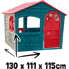 Casetta da Giardino House of Fun Blu