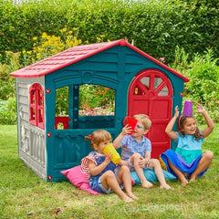 Casetta da Giardino House of Fun Blu