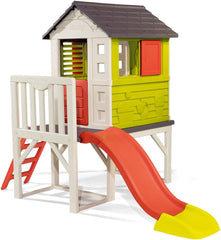 Casetta per bambini su Palafitte con Scaletta e Scivolo