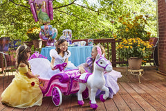 Cavallo e carrozza Disney Princess Royal - Auto elettrica 6V