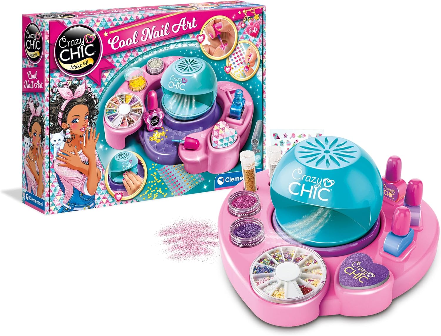 Clementoni - Crazy Chic Cool Nails Art