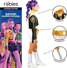 Costume Netflix K-Pop Demon Hunters Rumi Deluxe XS