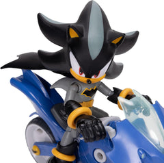 DC Sonic Shadow nei panni di Batman con Batcycle