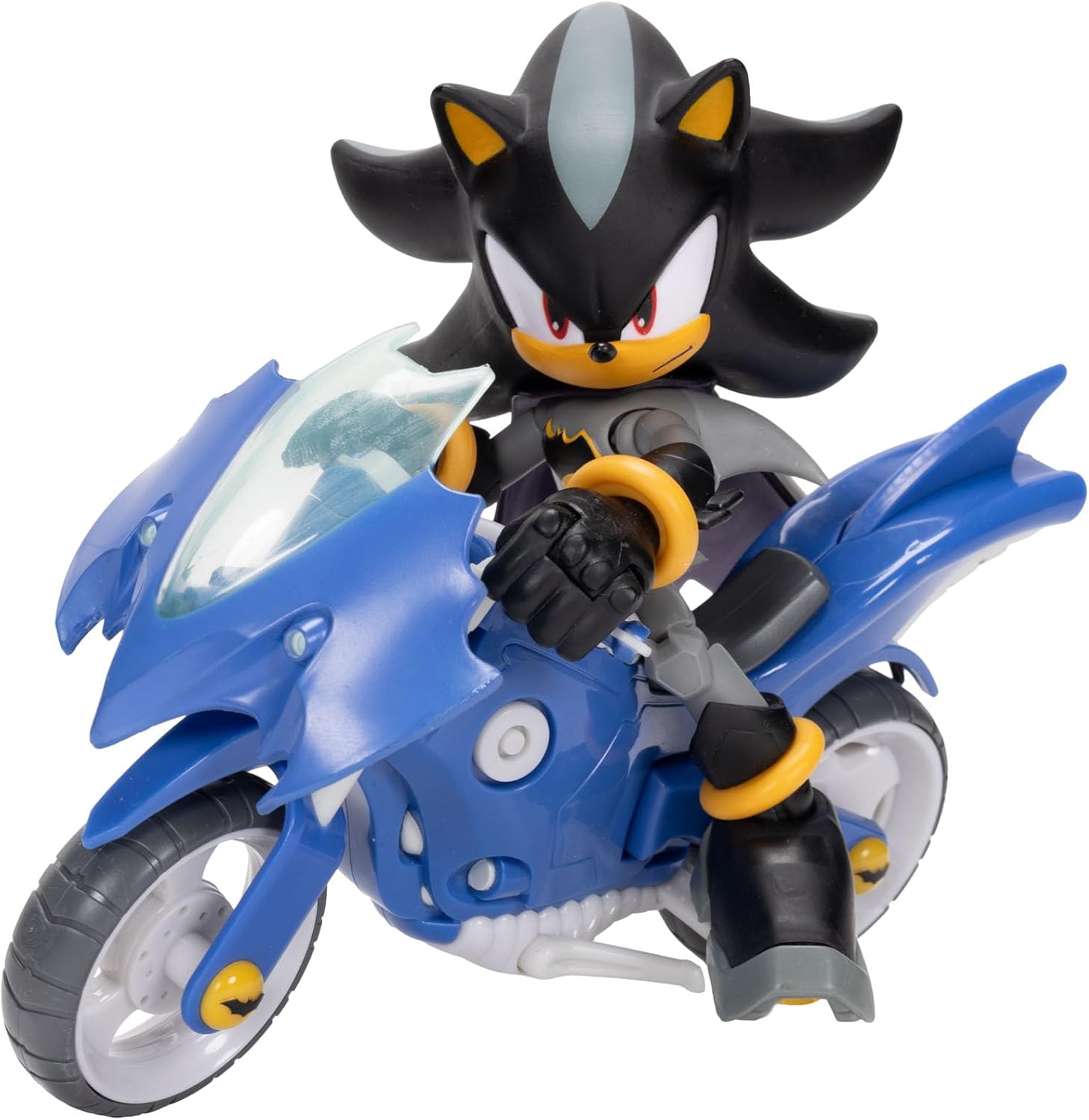 DC Sonic Shadow nei panni di Batman con Batcycle
