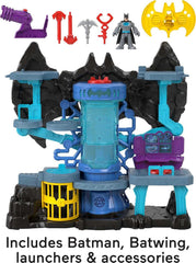 DC Super Friends - Playset Batman Batcaverna Bat-Tech con Luci e Suoni