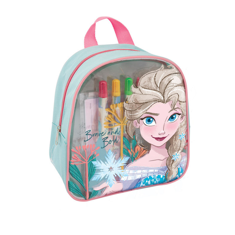 Disney Frozen - Zainetto con Set da Disegno