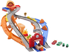 Disney Pixar Cars - Sfreccia E Soccorri  Playset Circuito Per Soccorso Stradale