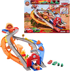 Disney Pixar Cars - Sfreccia E Soccorri  Playset Circuito Per Soccorso Stradale
