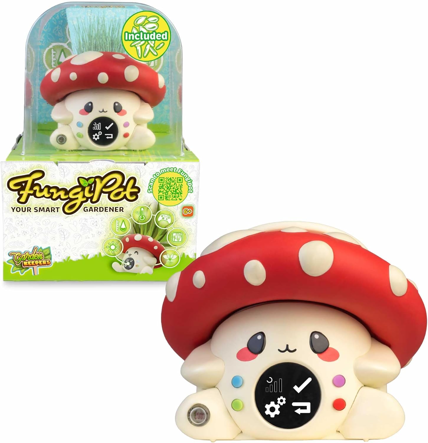 Fungipot il vaso digitale interattivo per la cura delle piante