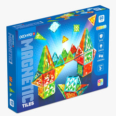 Geomag - Costruzioni magnetiche Magnetic Tiles Gems 60 pezzi