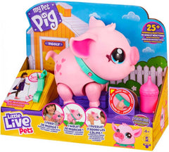 Giochi Preziosi, Live Pets Piggly, Maialino Giocattolo Interattivo