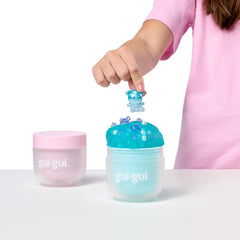 Gui Gui Exclusive Deluxe Twin Pack Slime glitterato con decorazioni 
