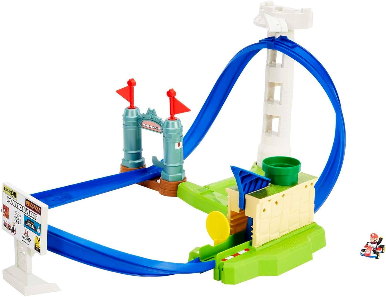 Hot Wheels - Mario Kart Sfida in circuito