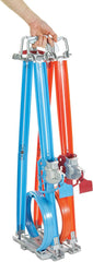 Hot Wheels - Set Pista con Doppio Giro Mortale con 2 macchinine