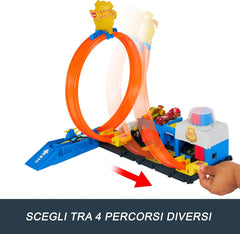 Hot Wheels City - Playset Super Stazione di Polizia con veicolo