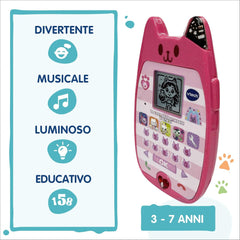 Il miaoraviglioso telefono di Gabby con 4 giochi inclusi