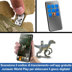 Jurassic World - Allosauro Furia Selvaggia con aculei da combattimento