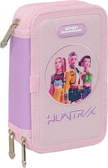 K-Pop Demon Hunters - Astuccio scuola a 3 livelli