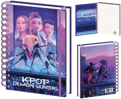 K-Pop Demon Hunters - Quaderno a spirale A5