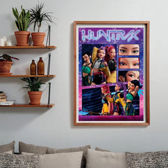 K-Pop Demon Hunters Huntrix Puzzle 1000 pezzi con poster