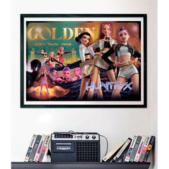 K-Pop Demon Hunters Huntrix Puzzle 1000 pezzi con poster