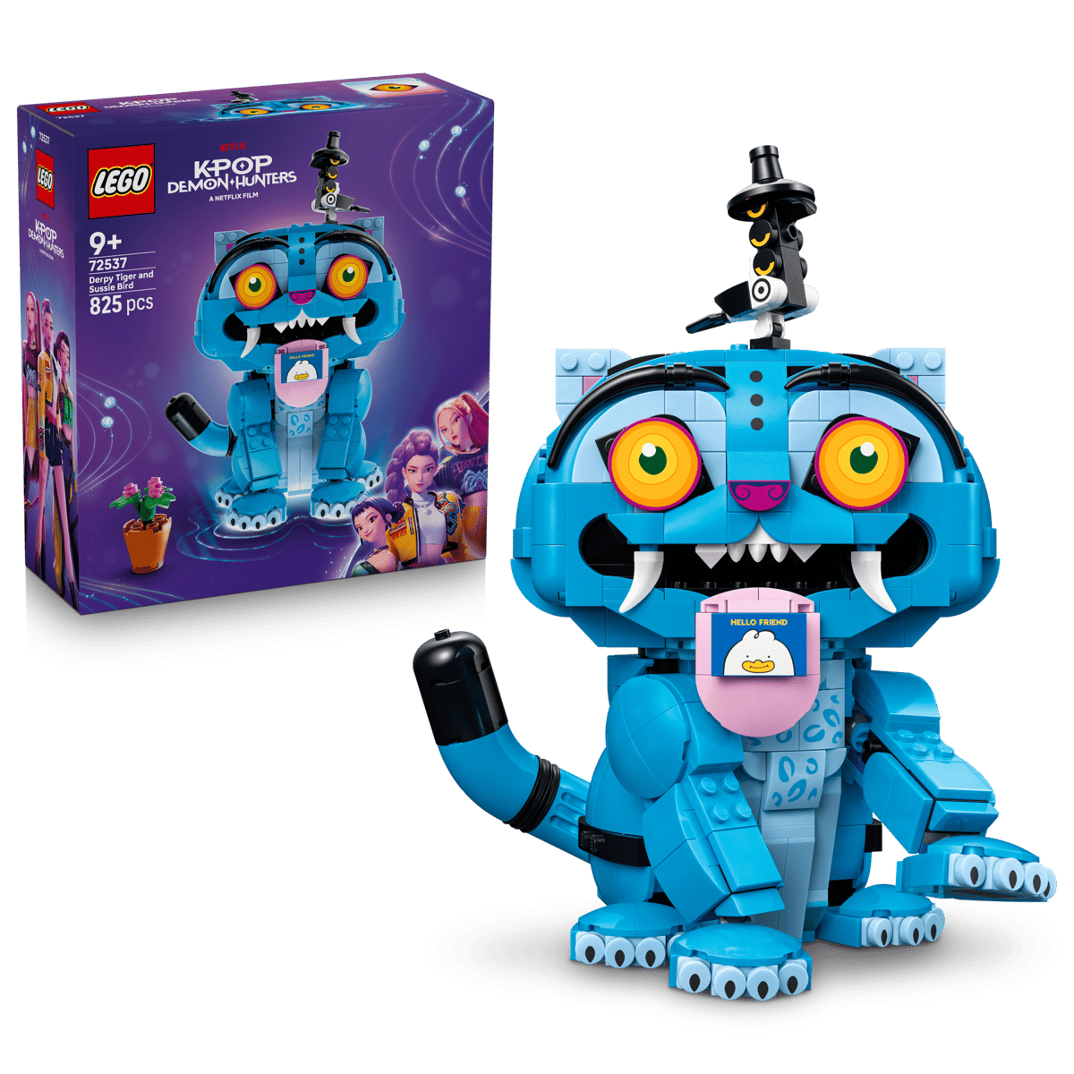 K-Pop Demon Hunters Lego - Derpy la tigre e Sussie la gazza 72537
