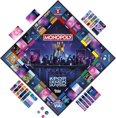 K-Pop Demon Hunters Monopoly gioco di società