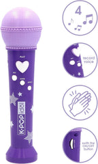 K-Pop Idol - Micro Recorder Microfono con registratore vocale