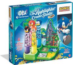 Laboratorio degli Evidenziatori Sonic - Crea e Personalizza 4 Evidenziatori a tema Sonic