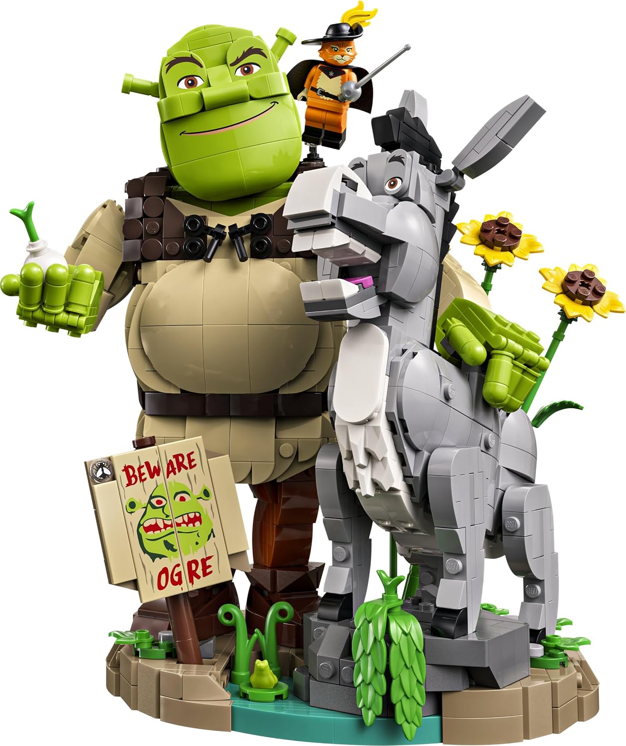 Lego - Shrek, Ciuchino e Gatto con gli Stivali 72423