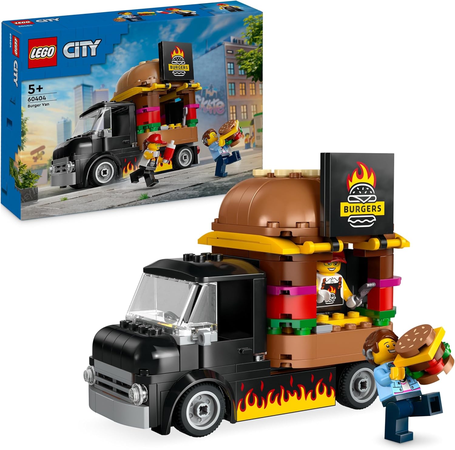 Lego City - Furgone degli hamburger 60404