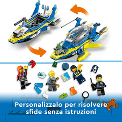 Lego City - Missioni investigative della polizia marittima 60355