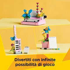 Lego Creator 3 in 1 - Macchina da scrivere con fiori 31169