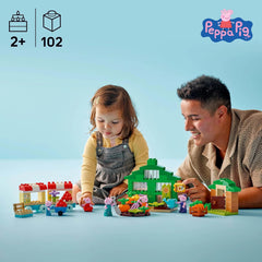 Lego Duplo - Peppa Pig il giardino e la serra di nonno Pig 10461