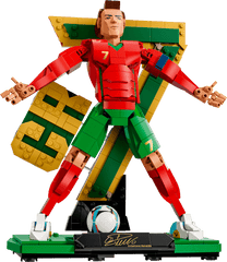 Lego Editions Cristiano Ronaldo Leggenda del calcio 43016