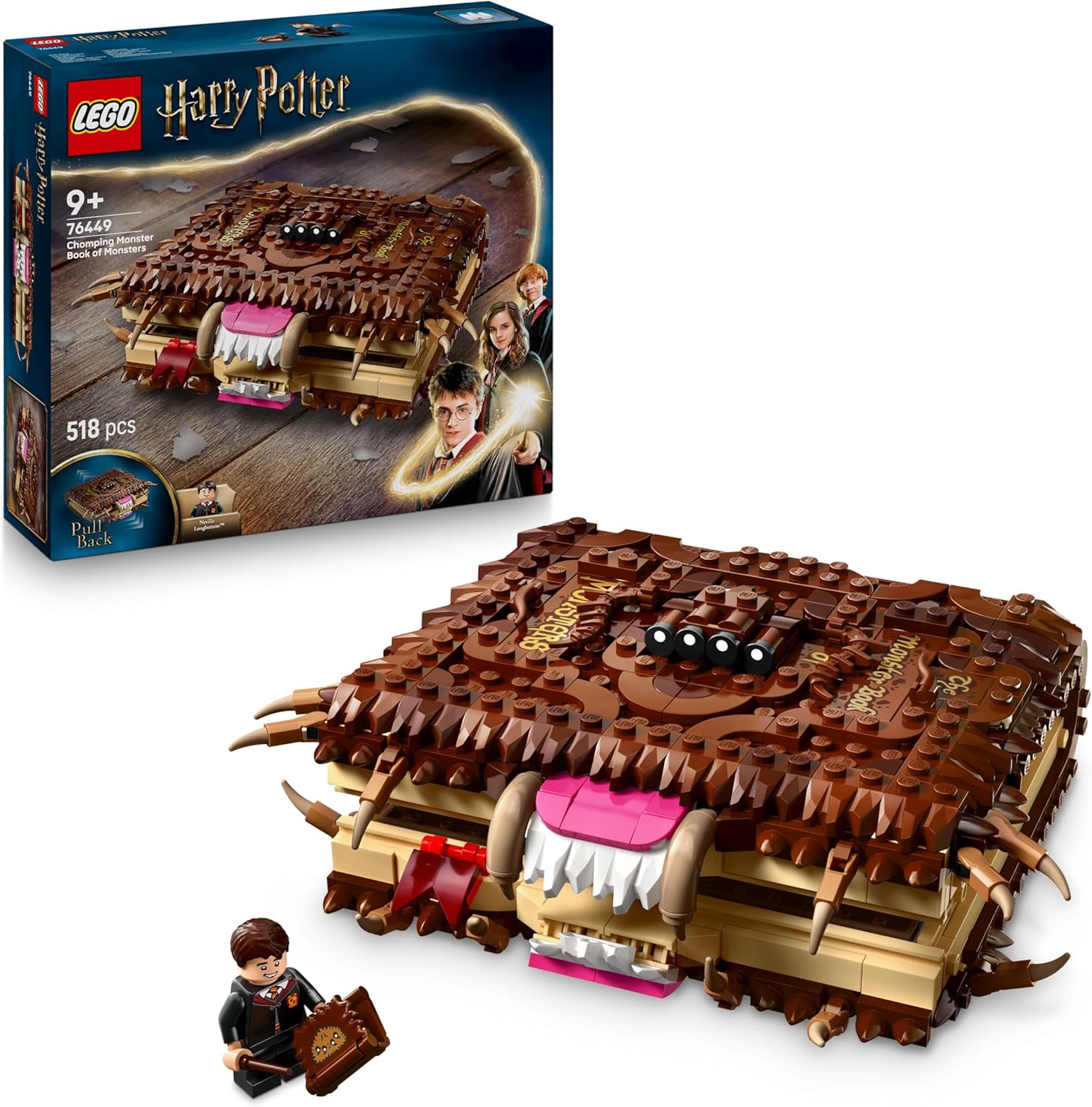 Lego Harry Potter - Il Libro Mostro dei mostri azzannante 76449