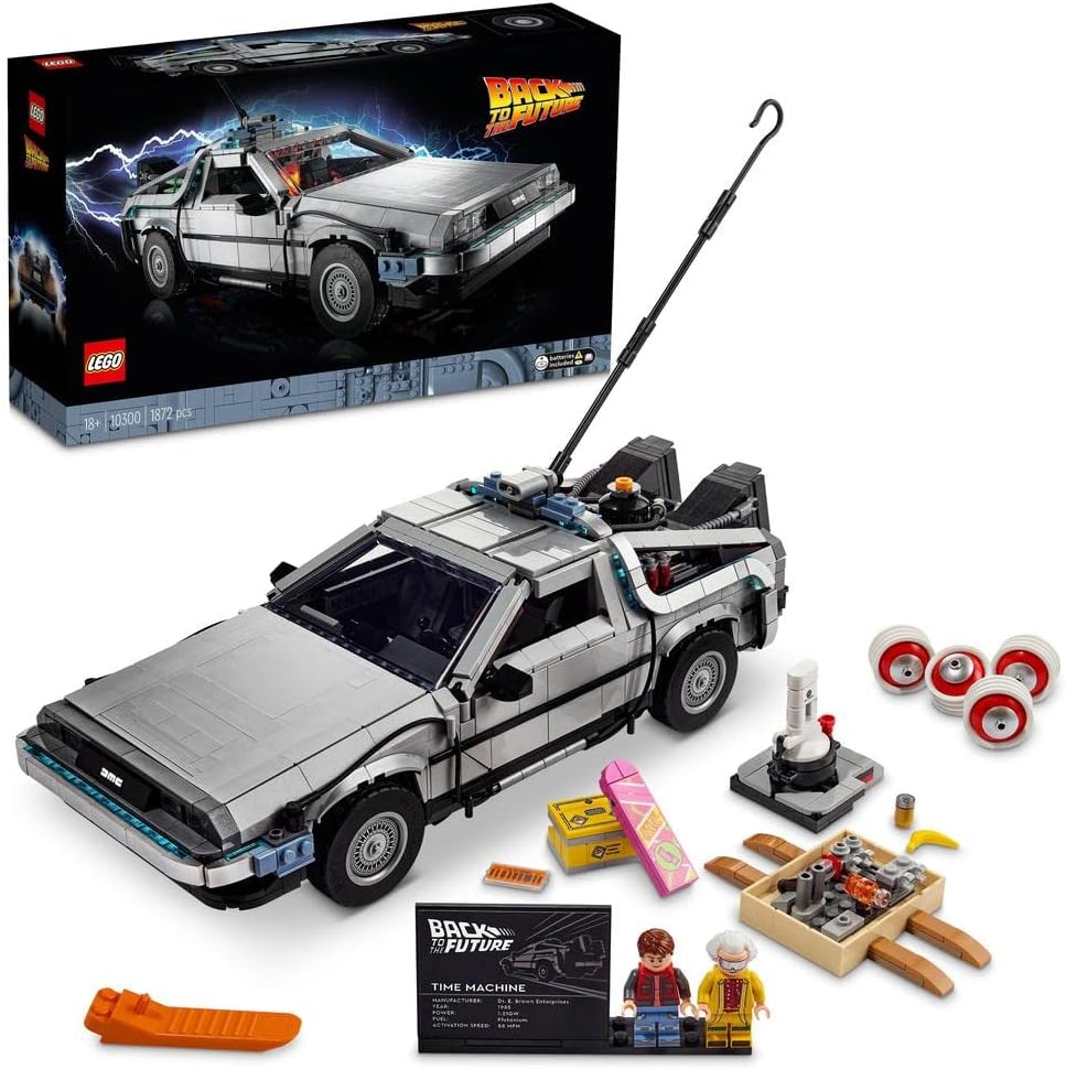 Lego Icons - Macchina del tempo Ritorno al futuro 10300