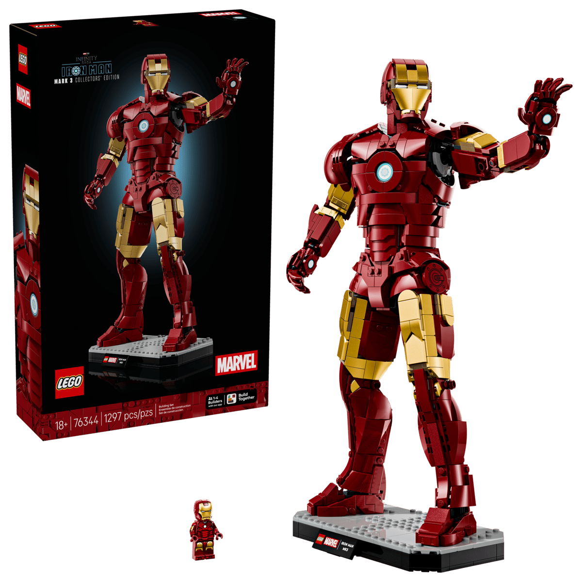 Lego Marvel - Iron Man Mark 3 Edizione del collezionista 76344