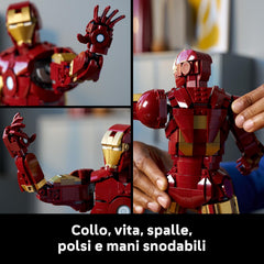 Lego Marvel - Iron Man Mark 3 Edizione del collezionista 76344