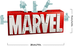 Lego Marvel - Logo e Minifigure Marvel 76313