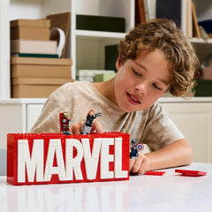 Lego Marvel - Logo e Minifigure Marvel 76313