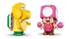 Lego Super Mario - Mario Kart All'inseguimento della Pianta Piranha potenziata 72044