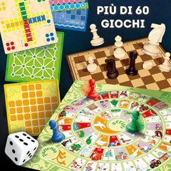 Lisciani - Ludoteca Giochi riuniti più di 60 57023