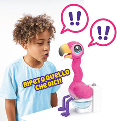 Little Live Pets - Gotta Go Flamingo Peluche Elettronico Interattivo