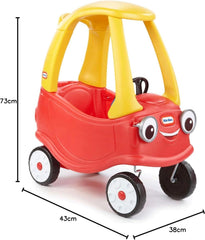 Little Tikes - Cozy Coupe Macchinina per Bambini con Clacson e Interruttore di accensione