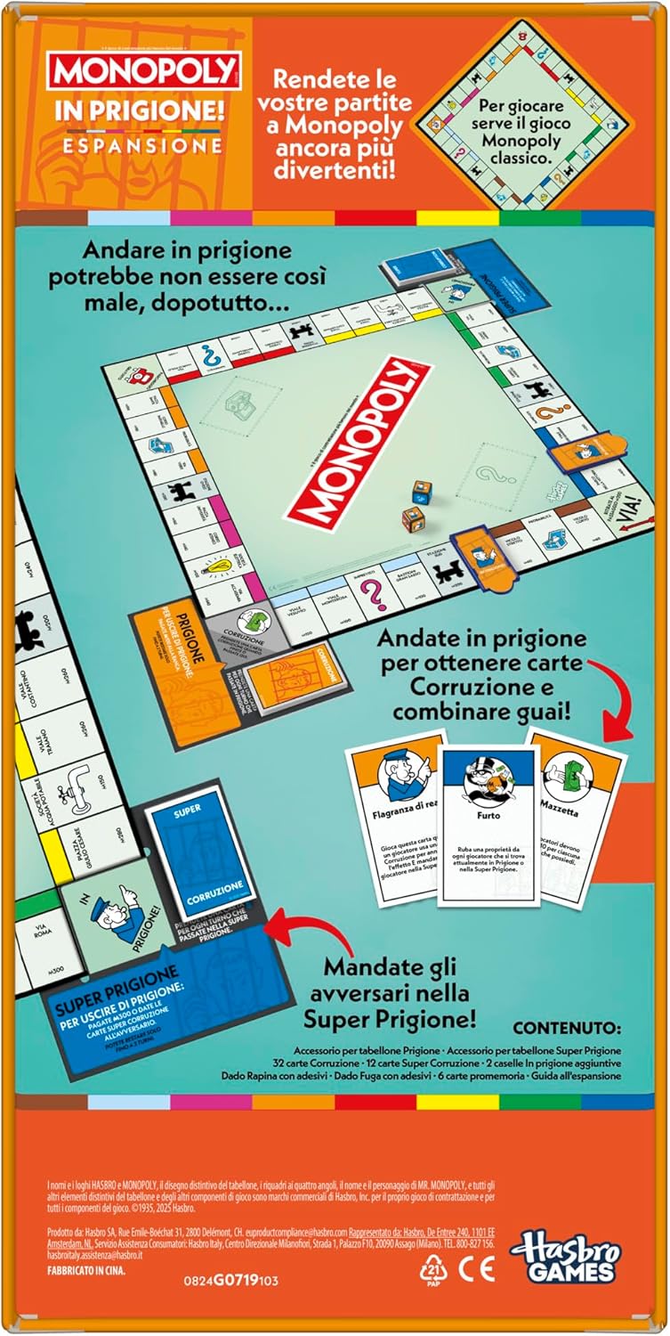 Monopoly, EXTENSION Parco gratuito (classico gioco Monopoly, EXTENSION Parco gratuito (classico gioco