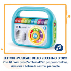 Music'Kid dello Zecchino d'Oro Lettore Musicale con 40 brani