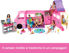 New Camper dei sogni con Tenda, Barbecue e oltre 60 accessori