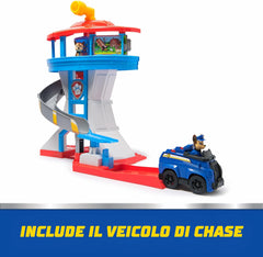 Paw Patrol - Torre di Controllo con Chase e accessori