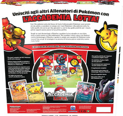 Pokémon - Accademia Lotta con 3 mazzi, due guide e tabellone di gioco
